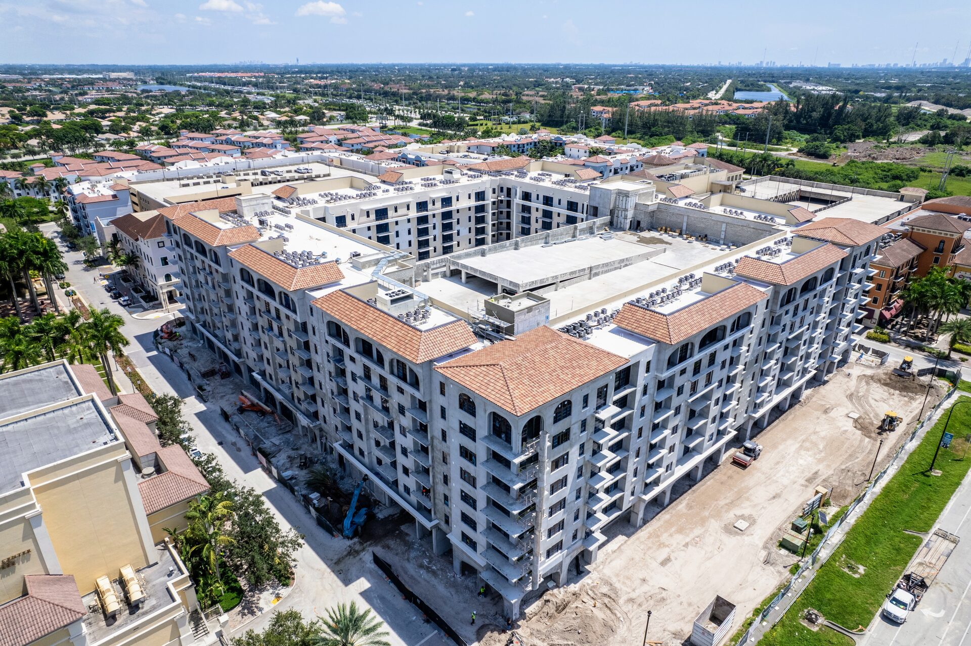 The Manor at Miramar — aerial overview